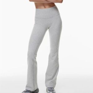 Aritzia flare leggings in light blue